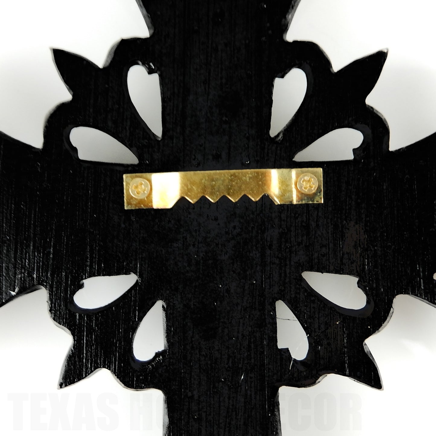 Turquoise Fleur De lis Decorative Wall Cross Rhinestones Studs Rustic Western