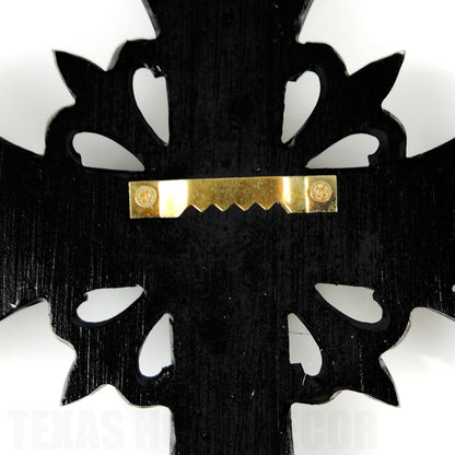 Turquoise Fleur De lis Decorative Wall Cross Rhinestones Studs Rustic Western