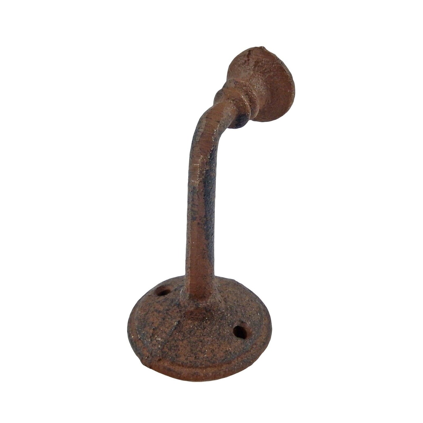 Cast Iron Wall Hook Door Towel Purse Coat Hanger Antique Rusted Finish 4 inch
