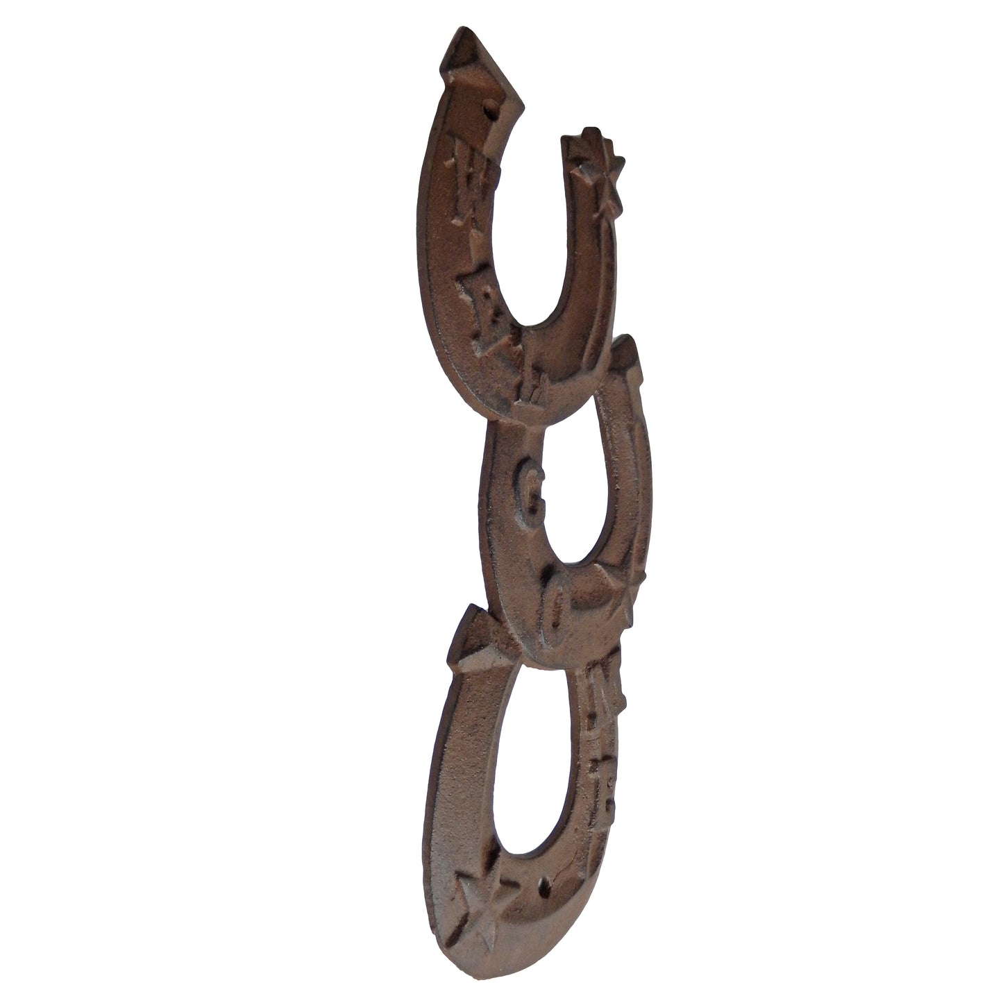 Cast Iron Horseshoes Welcome Plaque Sign Porch Wall Decor Rustic Western 13 inch