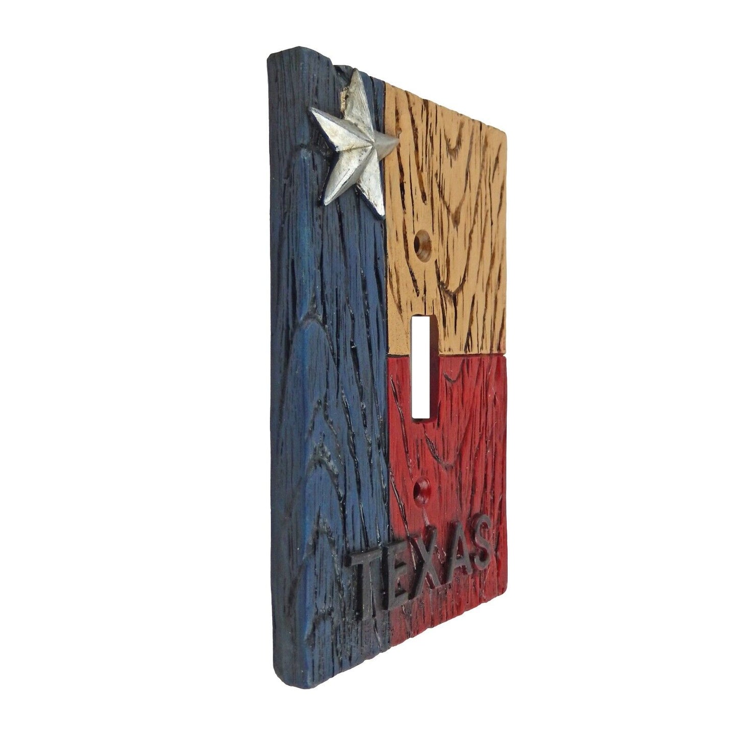 Western Rustic Texas Flag Wall Plate Covers Single Switch Double Outlet Plug