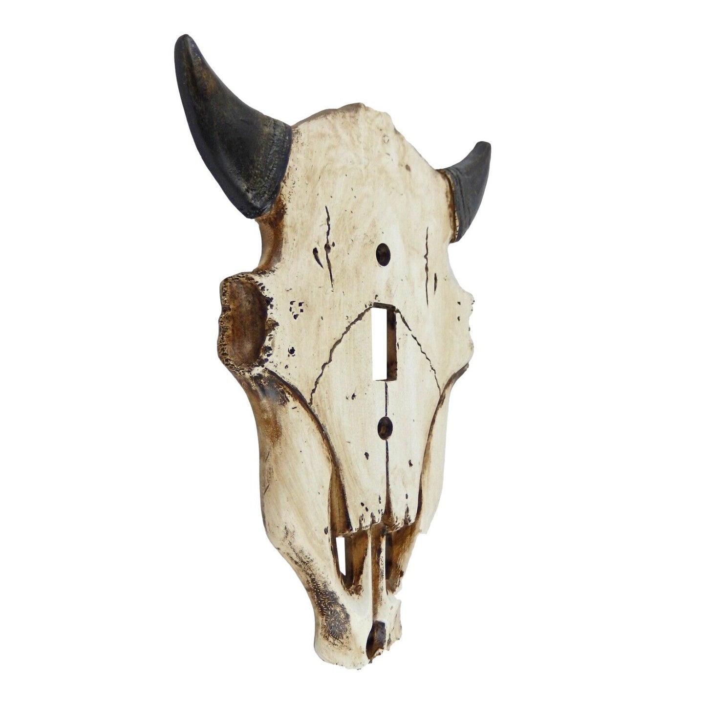 Western Cow Skull Longhorn Switch Wall Plate Covers  Toggle 8" tall x 6.25 Wide