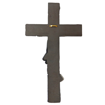 Large Inspirational Policeman Wall Cross American Eagle Engraved Stone Look 20 inch