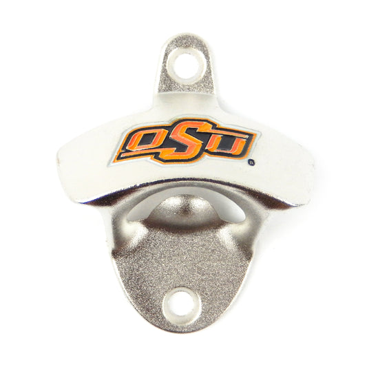 Oklahoma State Cowboys Beer Bottle Opener Wall Mount Zinc Alloy OSU Licensed