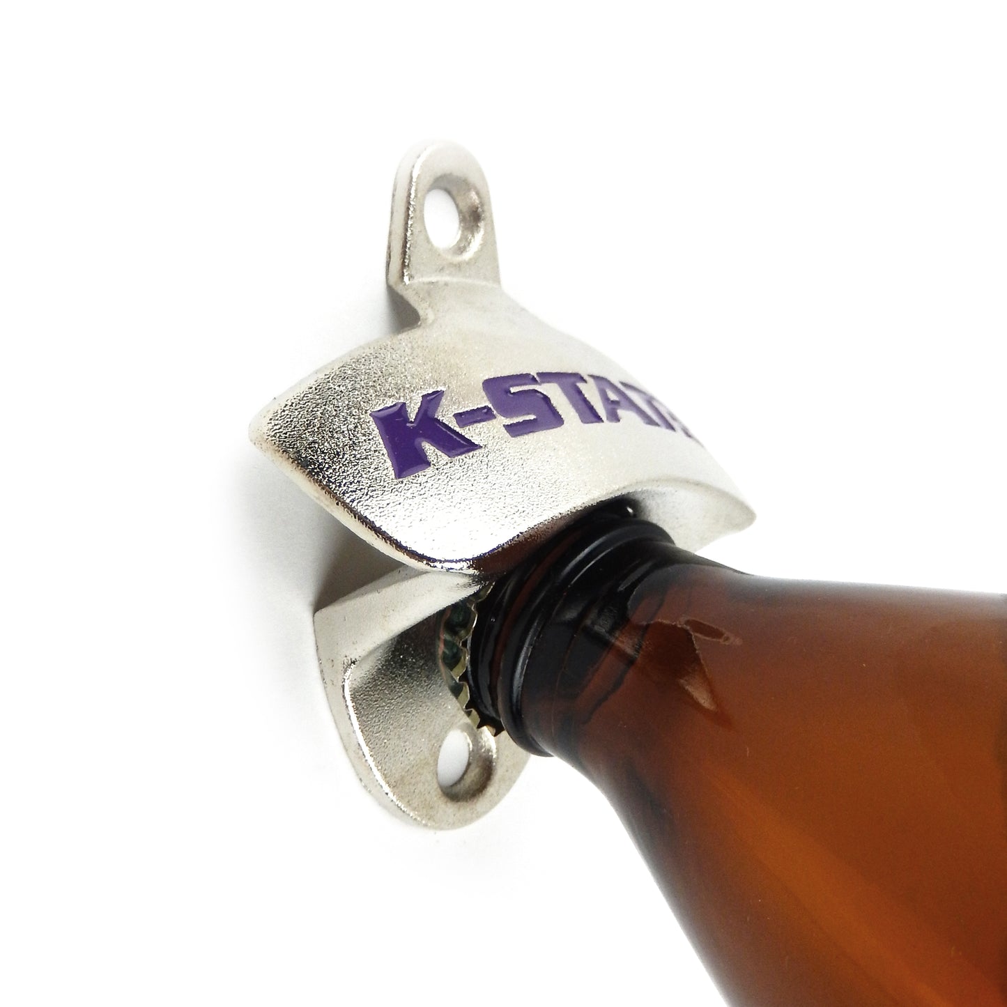 Kansas State Wildcats Beer Bottle Opener Wall Mounted Zinc Alloy NCAA Licensed