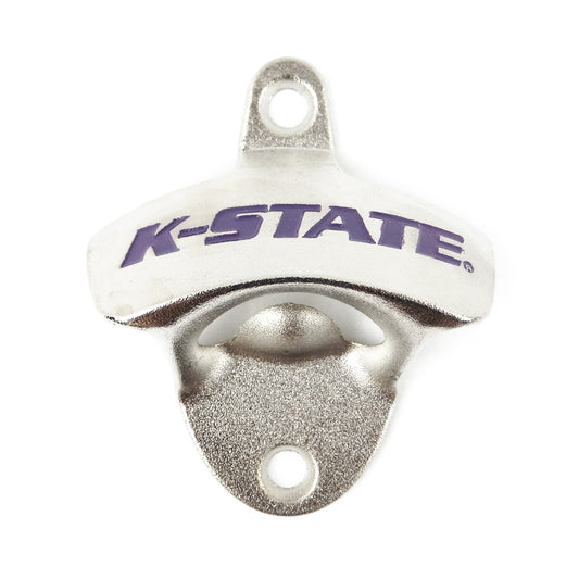 Kansas State Wildcats Beer Bottle Opener Wall Mounted Zinc Alloy NCAA Licensed