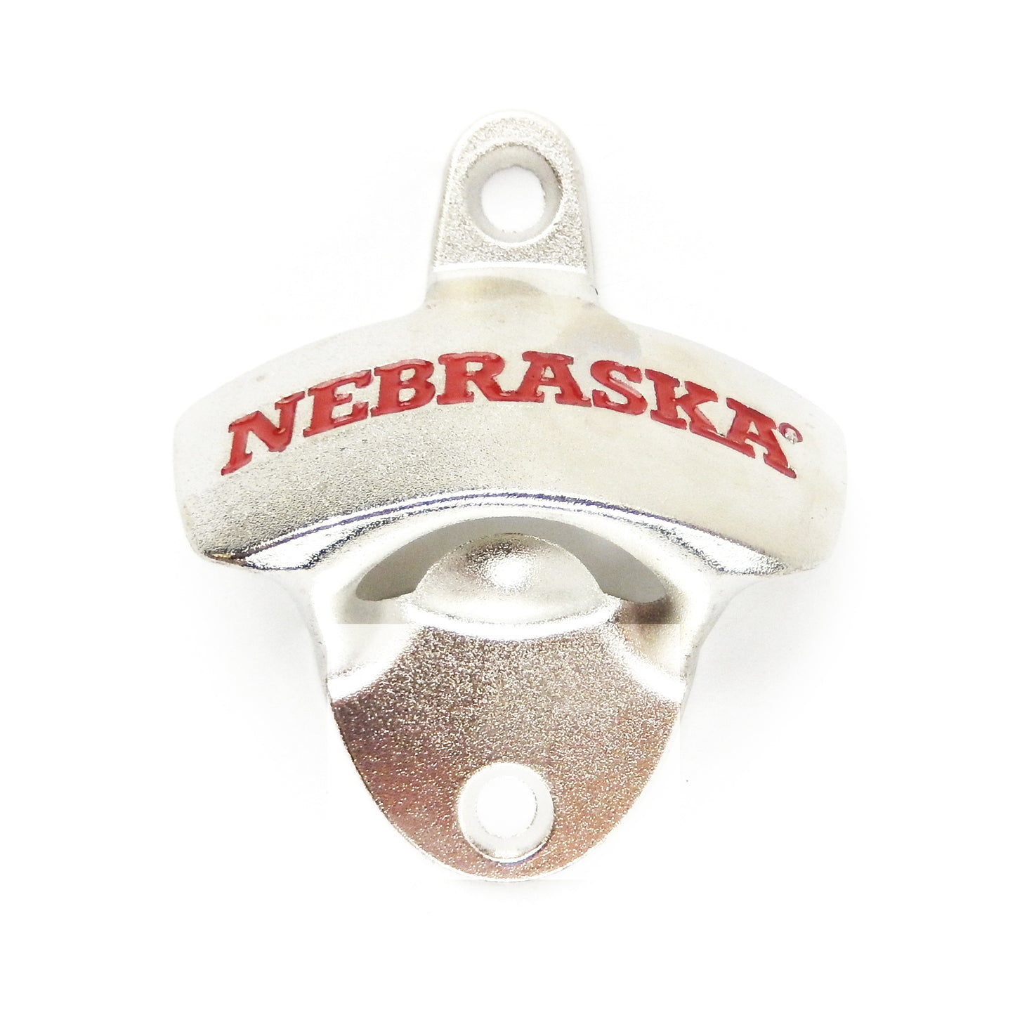 Nebraska Cornhuskers Beer Bottle Opener Wall Mount Zinc Alloy NCAA Licensed