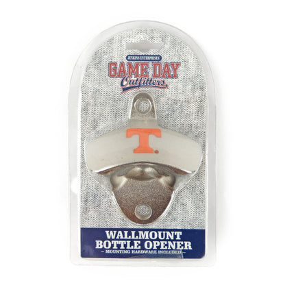 Tennessee Volunteers Beer Bottle Opener Wall Mounted Zinc Alloy NCAA Licensed