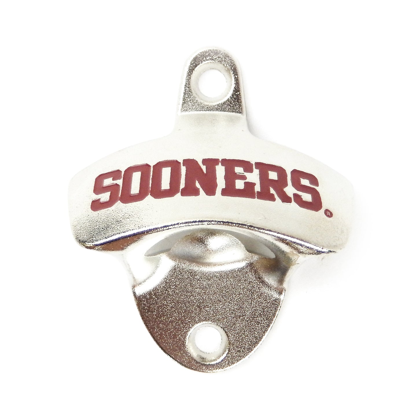 Oklahoma Sooners OU Beer Bottle Opener Wall Mounted Zinc Alloy NCAA Licensed