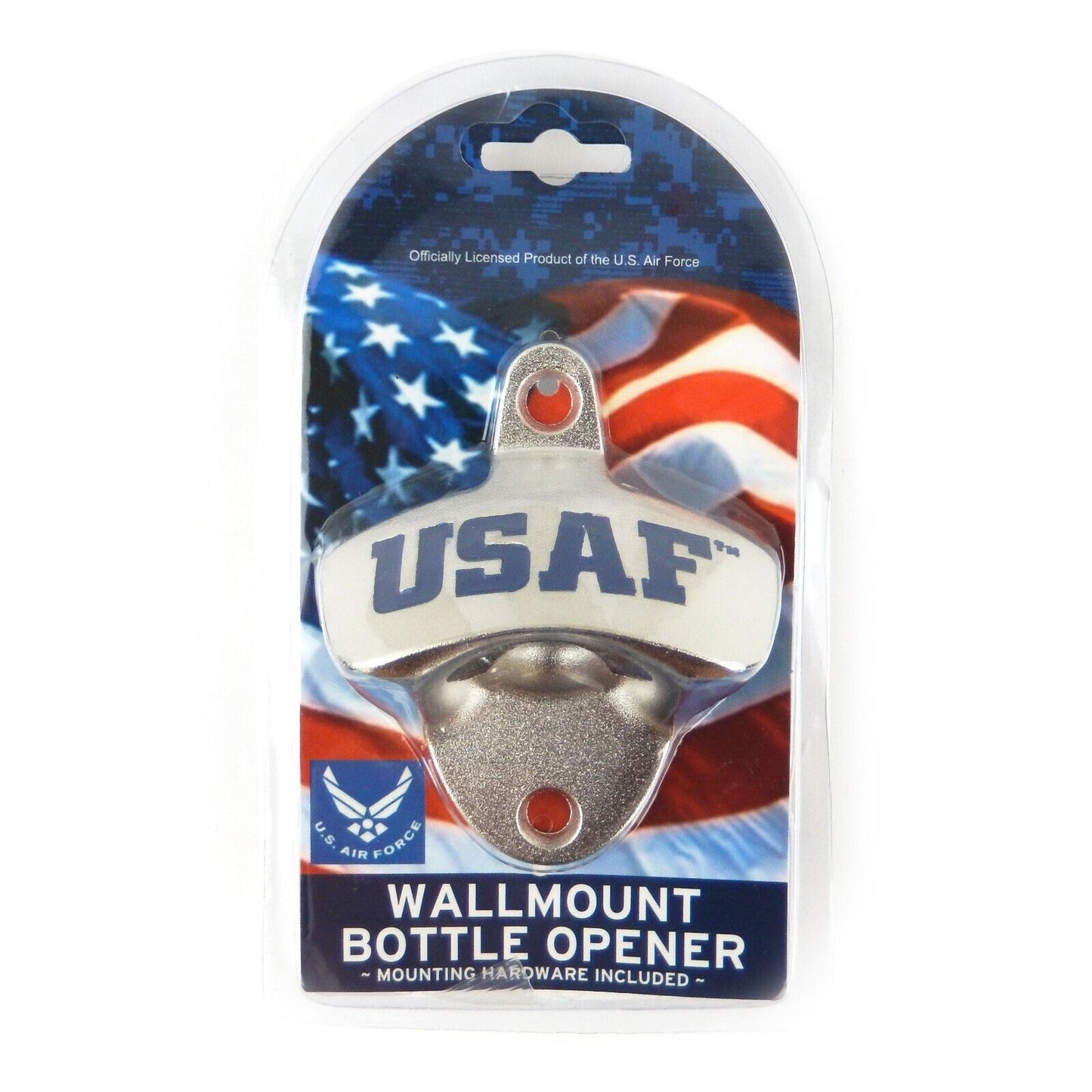 United States Air Force USAF Metal Beer Soda Bottle Opener Wall Mounted Licensed