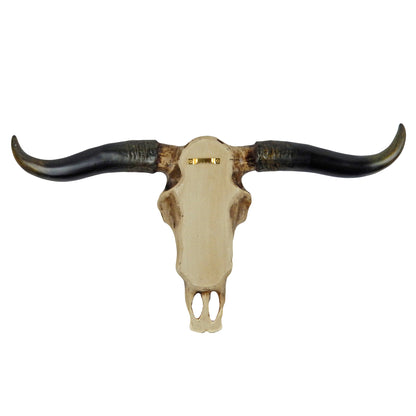 Western Faux Texas Longhorn Skull Steer Head Wall Decor Rustic Cabin 20 1/2 inch