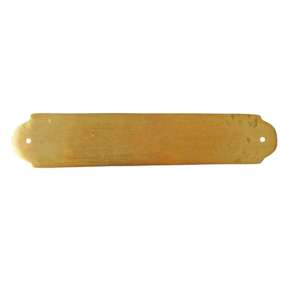 Beware of The Dog Solid Brass Sign Embossed Letters Screws Included 8 1/2"