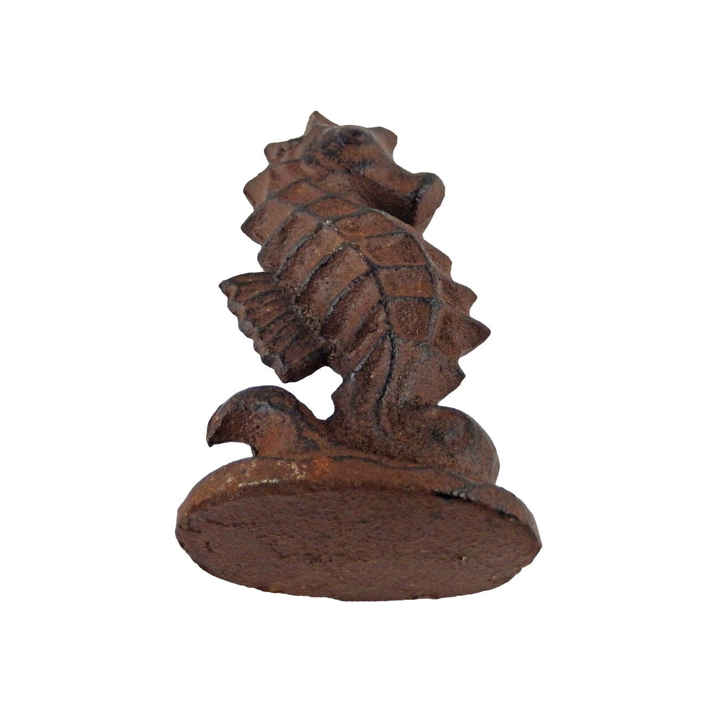 Rustic Cast Iron Seahorse Bottle Opener Figurine Shelf Sitter Paper Weight 4 in