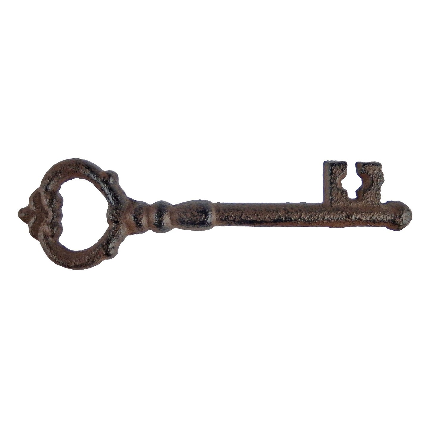 Rustic Cast Iron Metal Skeleton Key Cabinet Door Handle Drawer Pull 5 1/2 inch