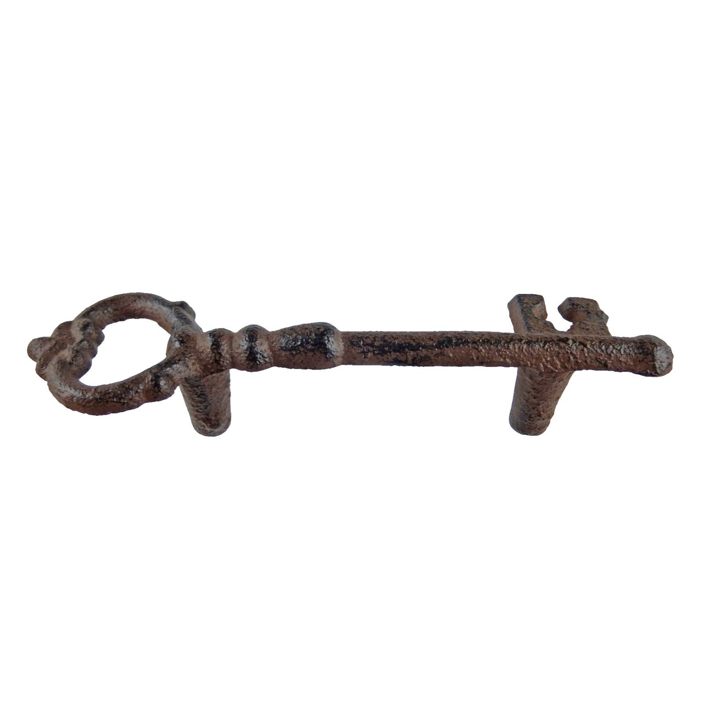 Rustic Cast Iron Metal Skeleton Key Cabinet Door Handle Drawer Pull 5 1/2 inch