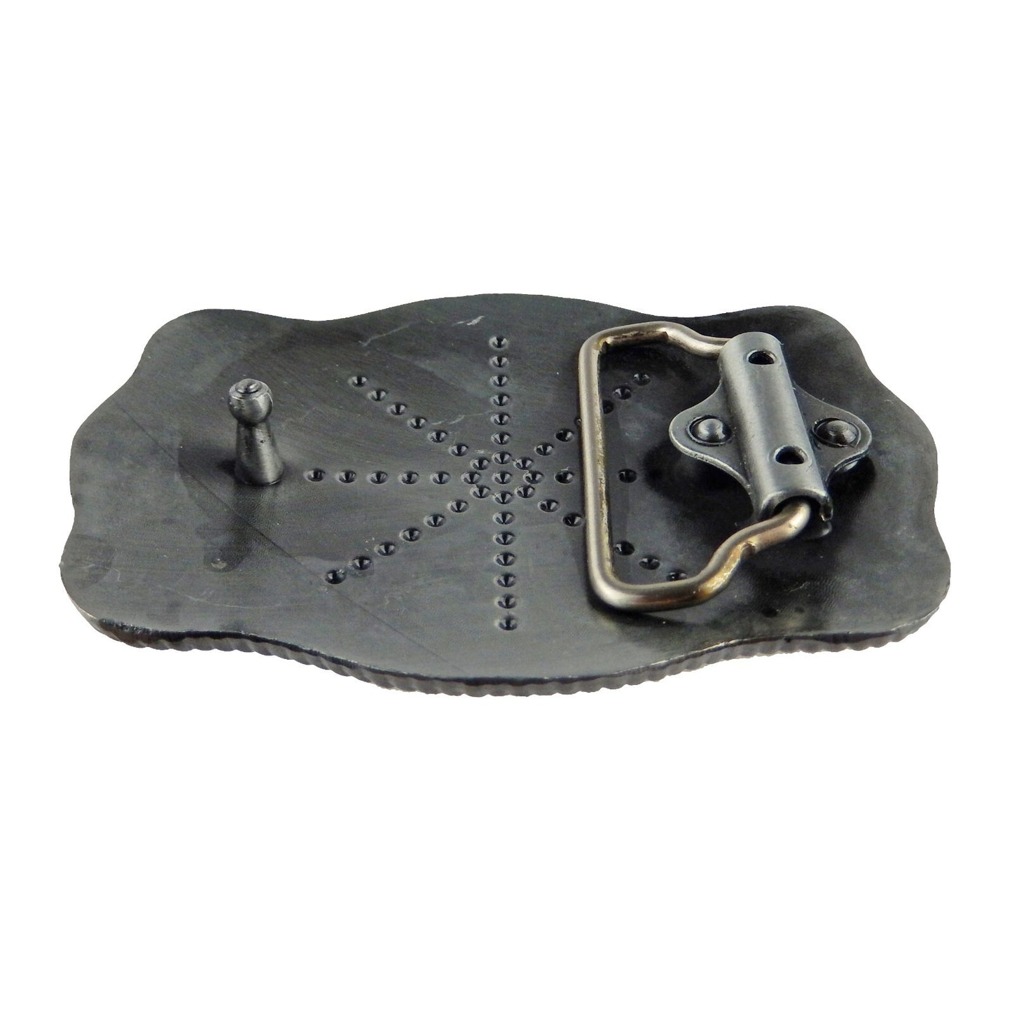 Western Cowgirl Women's Floral Belt Buckle Antique Silver Fits 1.5 inch Belts