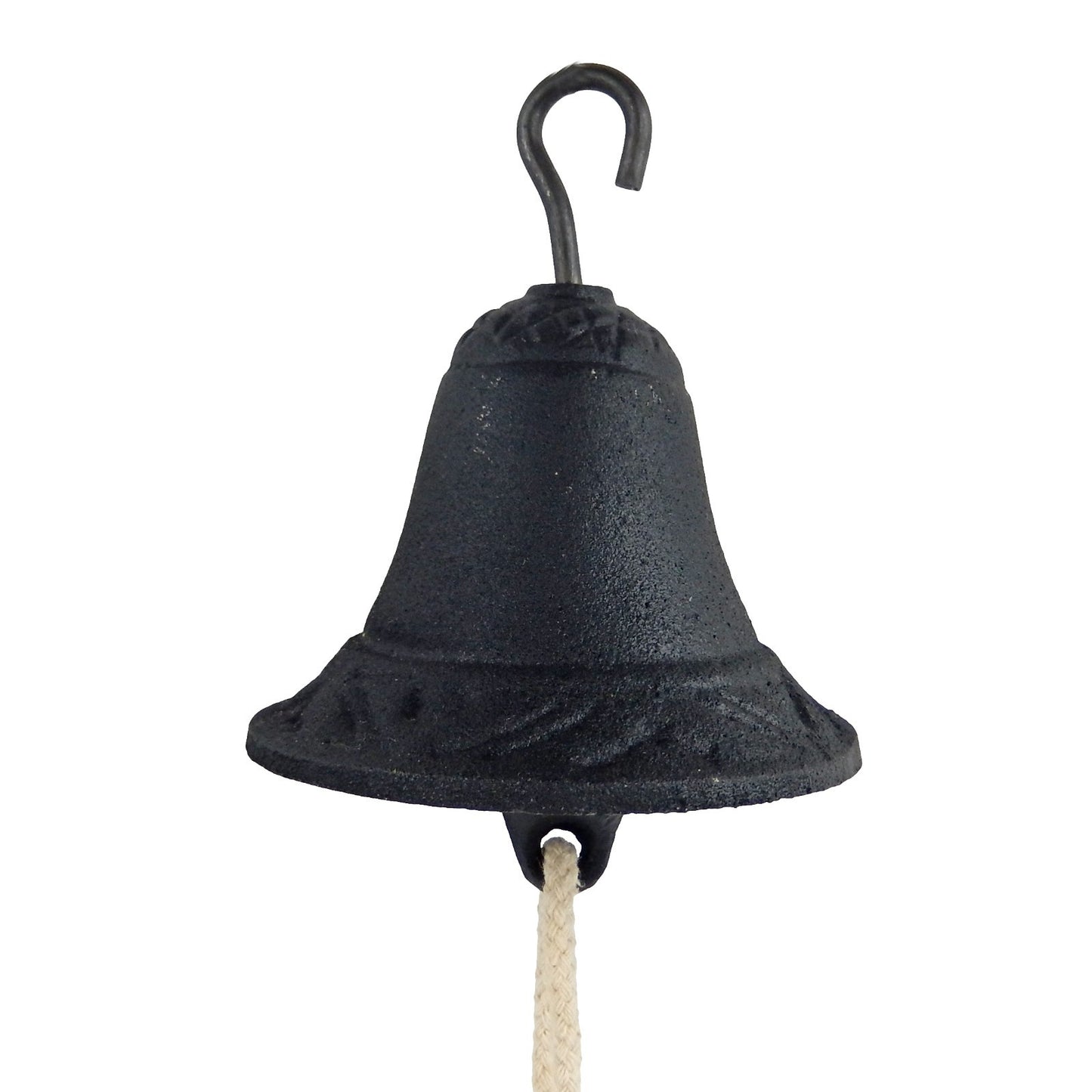 Cast Iron Anchor Welcome Dinner Bell Wall Mounted Nautical Beach House Decor