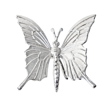 Cast Aluminum Metal Butterfly Figurine Shelf Sitter Garden Yard Decor 7.25 inch