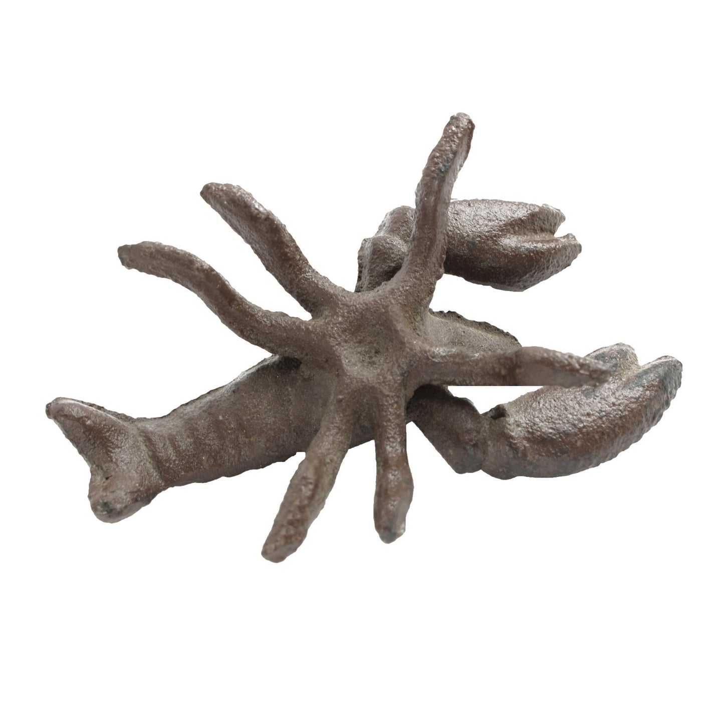 Tiny Small Cast Iron Crawfish Crawdad Lobster Figurine Yard Garden Pond Decor
