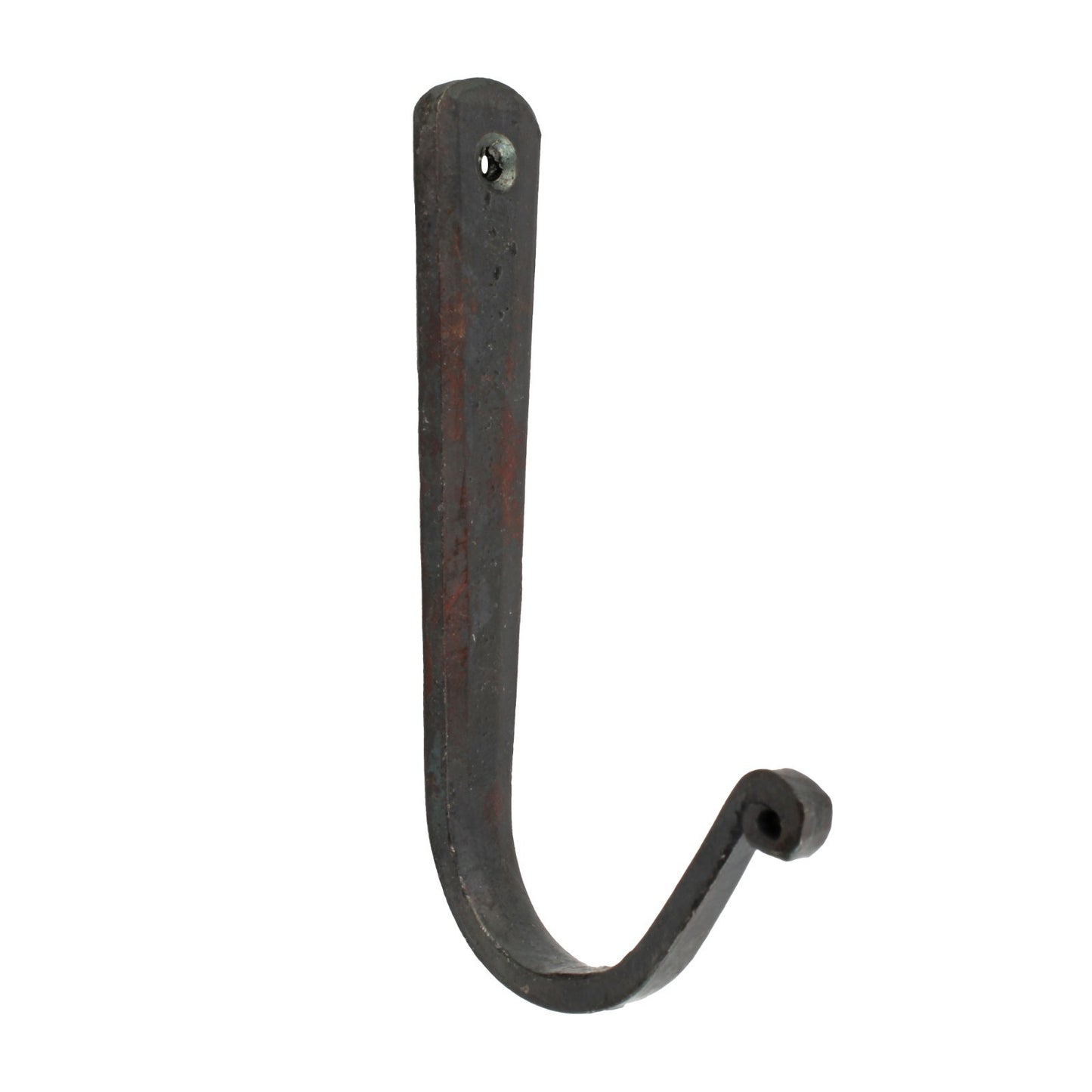 Rustic Primitive Simple Hand Forged Iron Metal Wall Hook Key Coat Hanger 4 inch