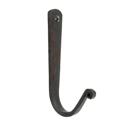 Rustic Primitive Simple Hand Forged Iron Metal Wall Hook Key Coat Hanger 4 inch