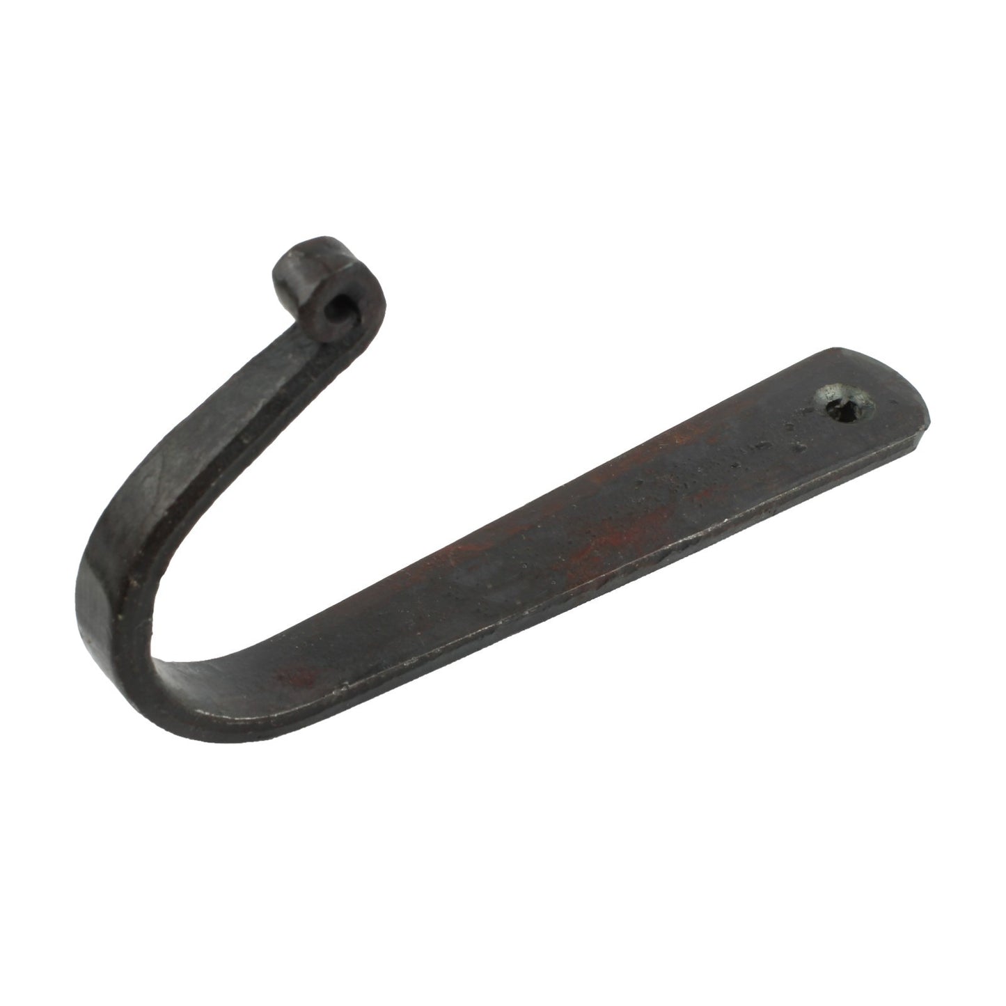 Rustic Primitive Simple Hand Forged Iron Metal Wall Hook Key Coat Hanger 4 inch