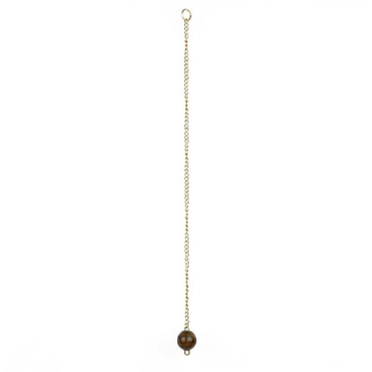 Polished Brass Cable Car Trolley Bell Wall Mounted Antique Style 11 inch Tall
