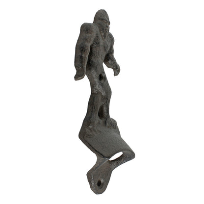 Rustic Sasquatch Bigfoot Beer Soda Bottle Opener Wall Mounted Man Cave Bar Decor