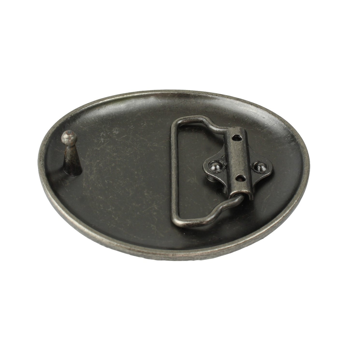 Southwestern Turquoise Beads Oval Belt Buckle Antique Silver Fits 1.5 inch Belts