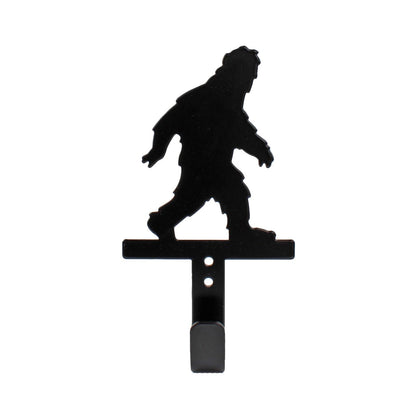 Black Metal Sasquatch Big Foot Wall Hook Key Towel Coat Robe Door Leash Hanger