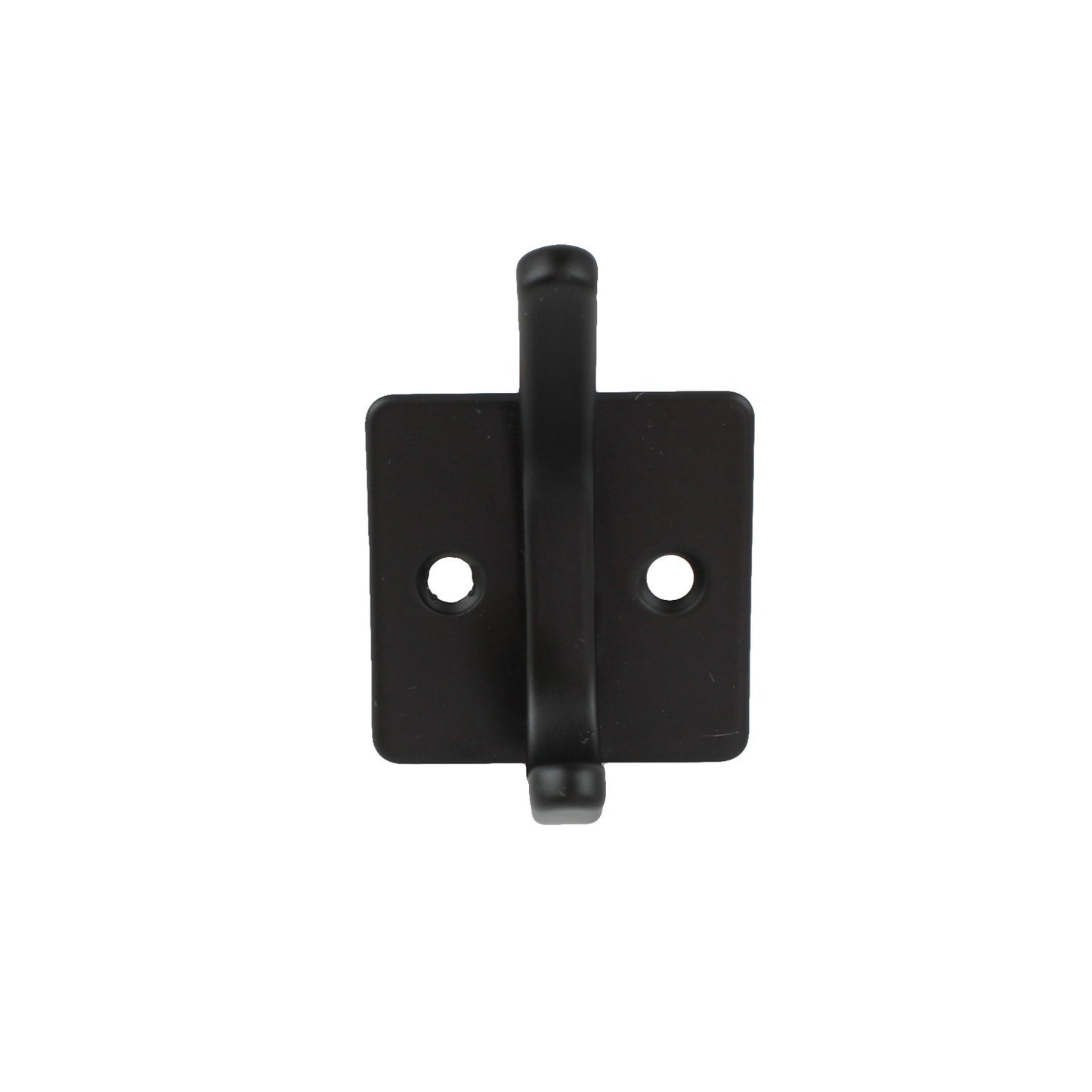 Matte Black Metal Double Wall Hook Behind The Door Towel Coat Key Robe Hanger