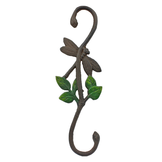 Dragonfly Plant Hanger S Hook Cast Iron Basket Holder Garden Antique Style