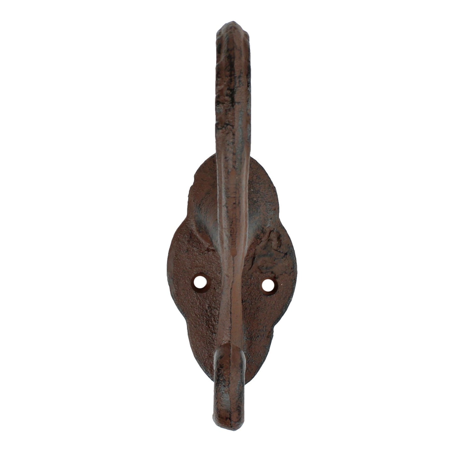 Rustic Cast Iron Vines Double Wall Hook Towel Hat Coat Purse Hanger Heavy Duty