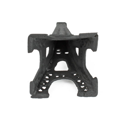Small Cast Iron Eiffel Tower Shelf Decor Figurine Statue Matte Black 6 inch Tall