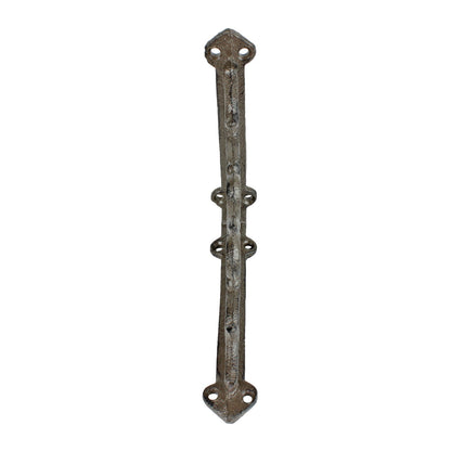2 Cast Iron Fleur De Lis Vines Shelf Bracket Corner Brace Rustic Brown 5 1/2 in