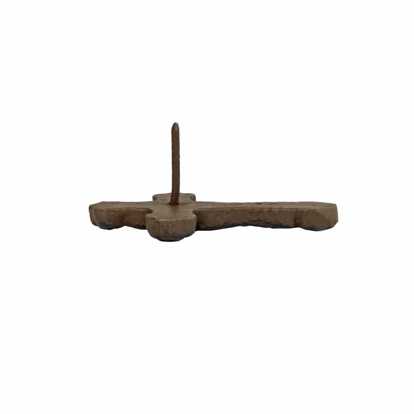 Rustic Cast Iron Cross Nails Tacks 3 x 2 inch With 1 inch Nail (Pack of 12)