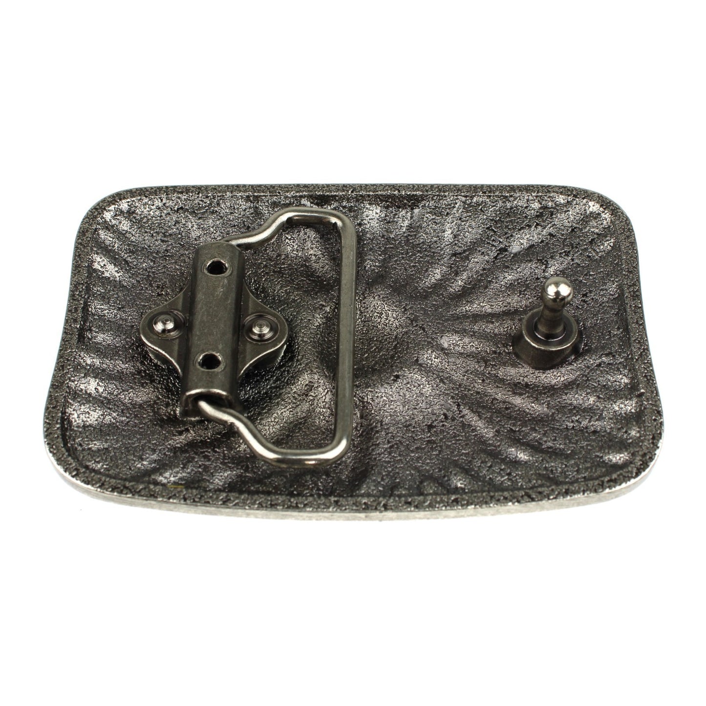 Sunflower Western Cowgirl Belt Buckle Antique Silver Finish Fits 1.5 inch Belts