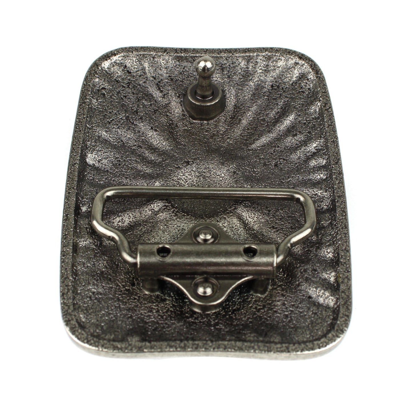 Sunflower Western Cowgirl Belt Buckle Antique Silver Finish Fits 1.5 inch Belts