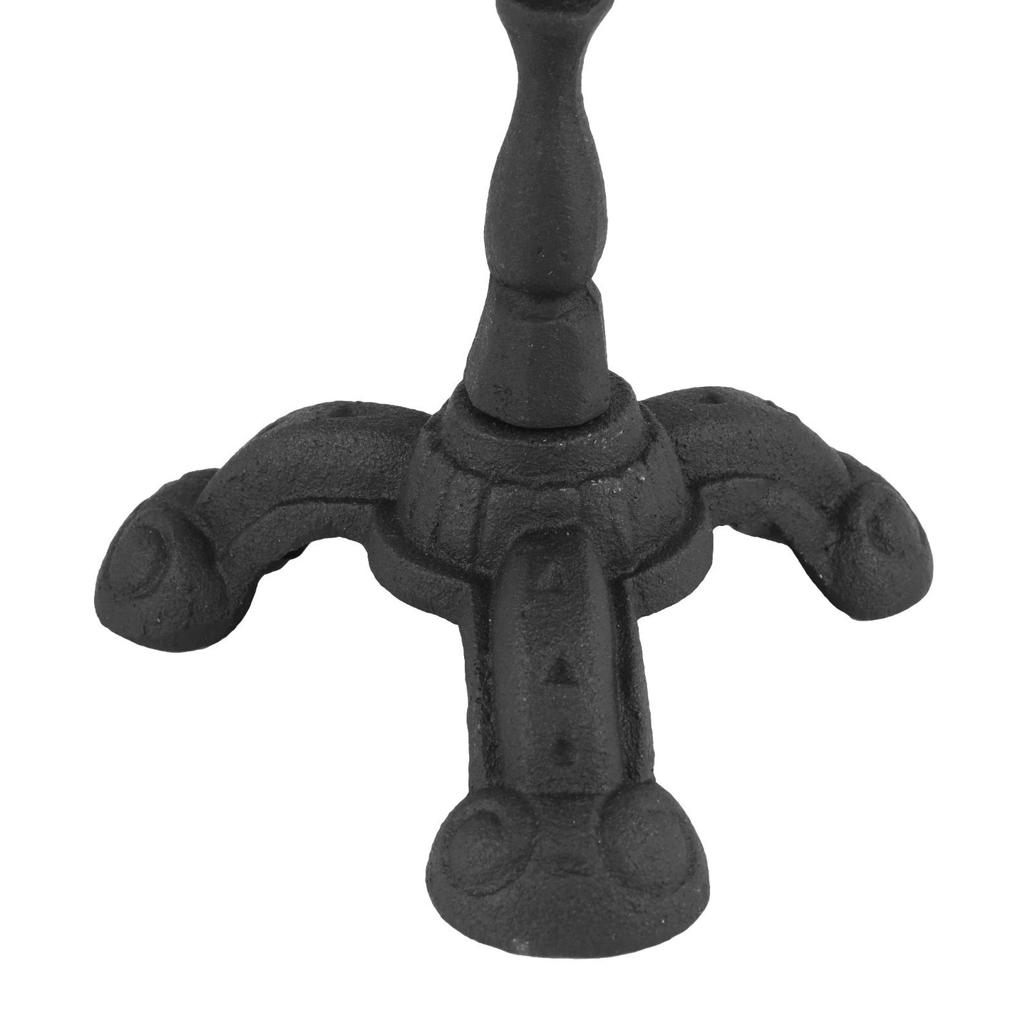 Black Cast Iron Decorative Rooster Weathervane Mantel Shelf Decor 14 inch Tall