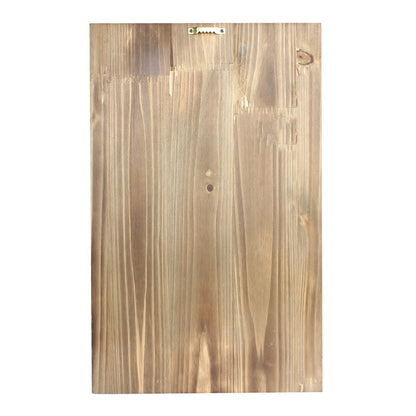 Wooden Texas Flag Bucking Horse Cowboy Wall Decor Rustic Weathered 16.5 inch