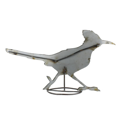 Recycled Metal Roadrunner Figurine Southwestern Yard Art Garden Decor 24 x 13 in