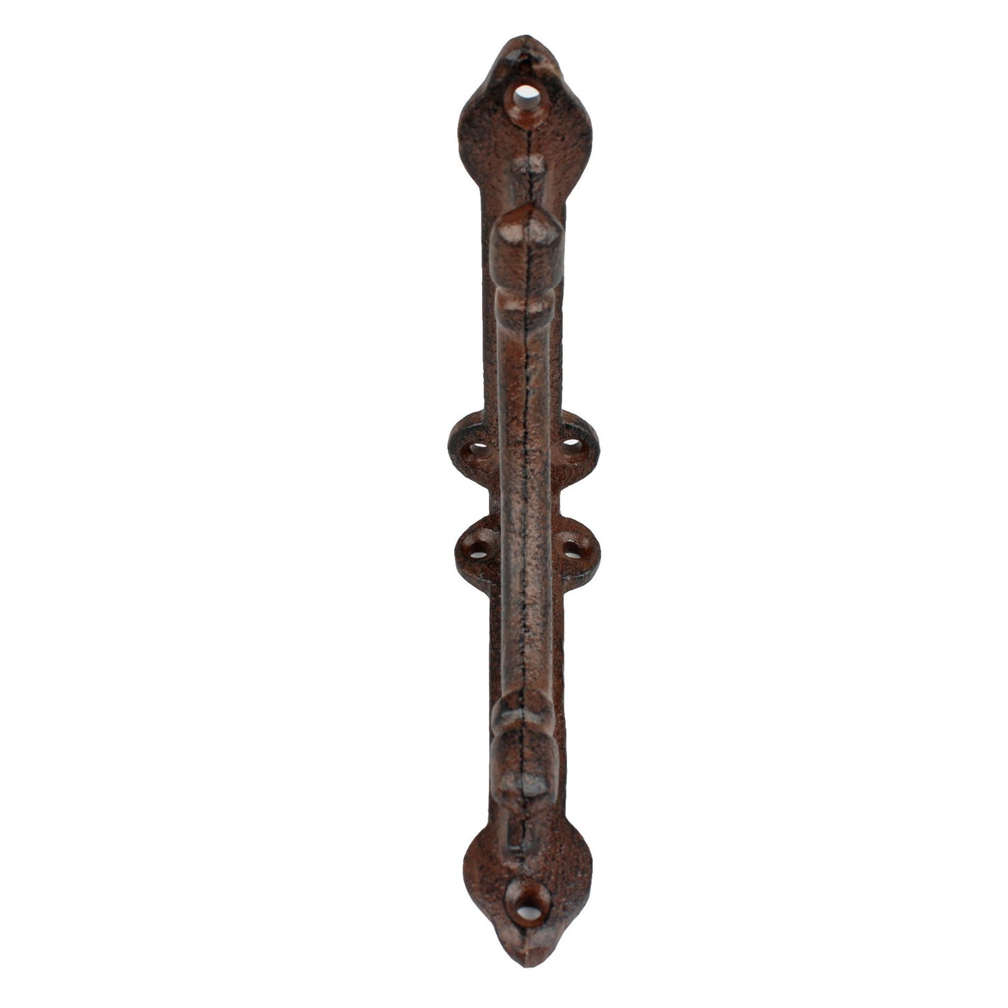 2 Small Rustic Cast Iron Shelf Brackets Antique Corbel Corner Brace 4 3/8 inch