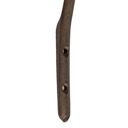 Cast Iron Bird Wall Hook Plant Bracket Hanging Basket Holder Rustic Garden Decor