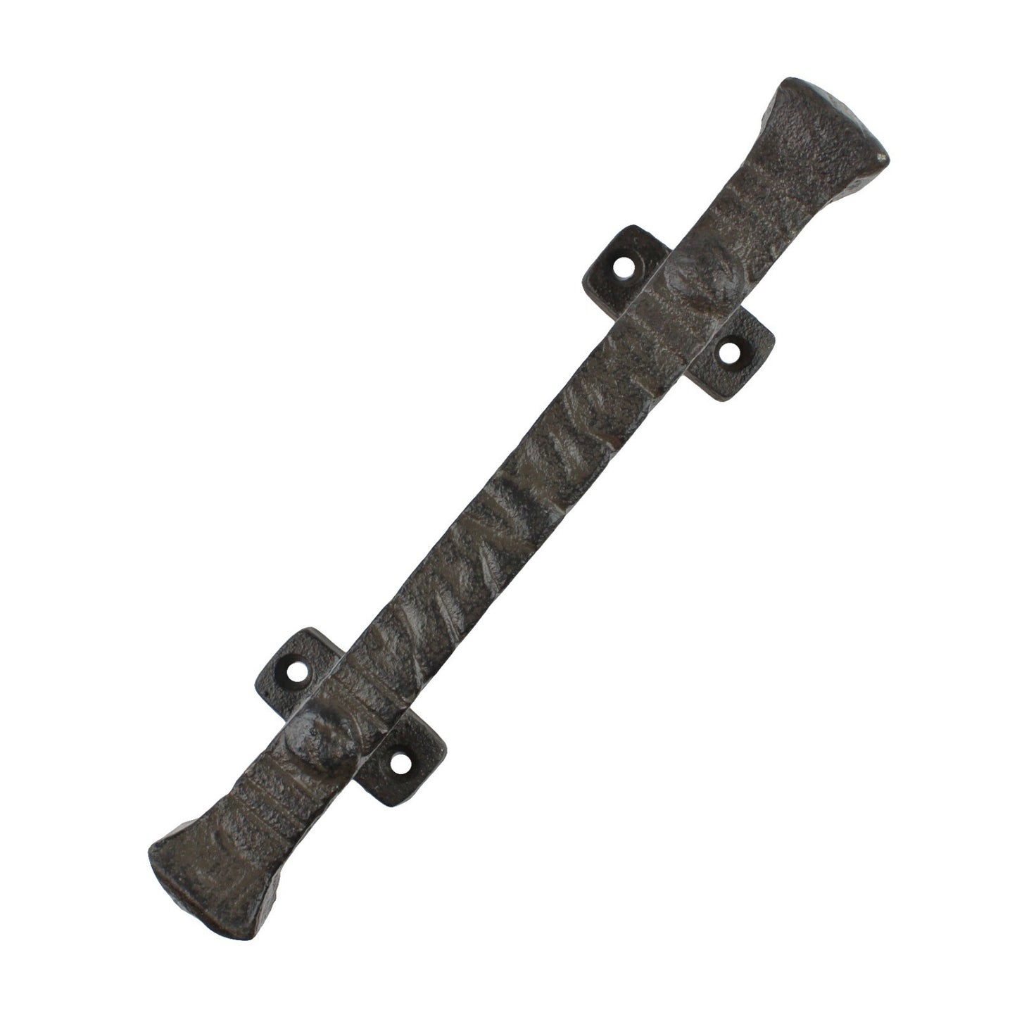 Large Cast Iron Barn Door Handle Pull Rustic Heavy Duty Gate Hardware 9 3/8 in