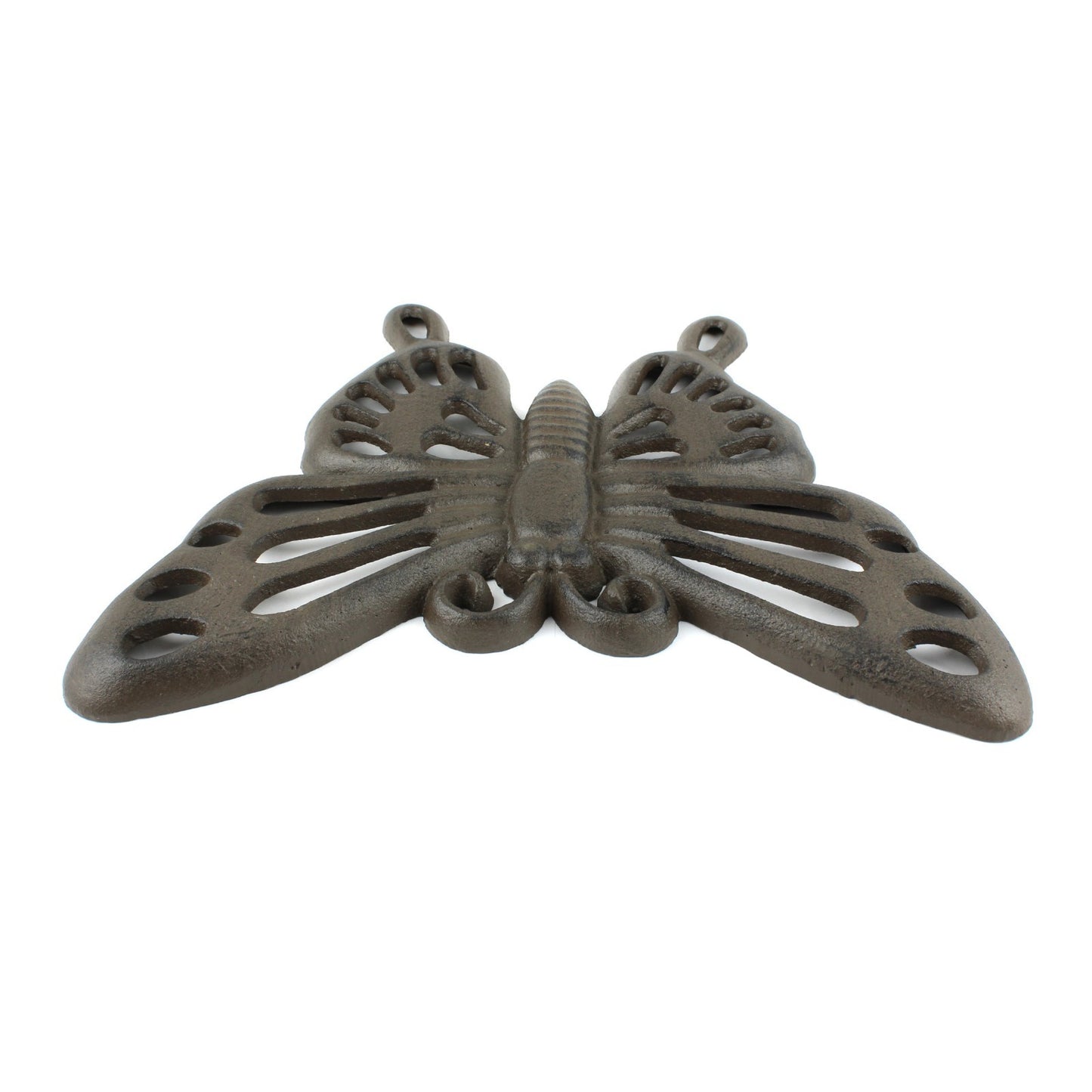 Cast Iron Butterfly Stepping Stone Garden Walkway Plaque Rustic Yard Art Accent