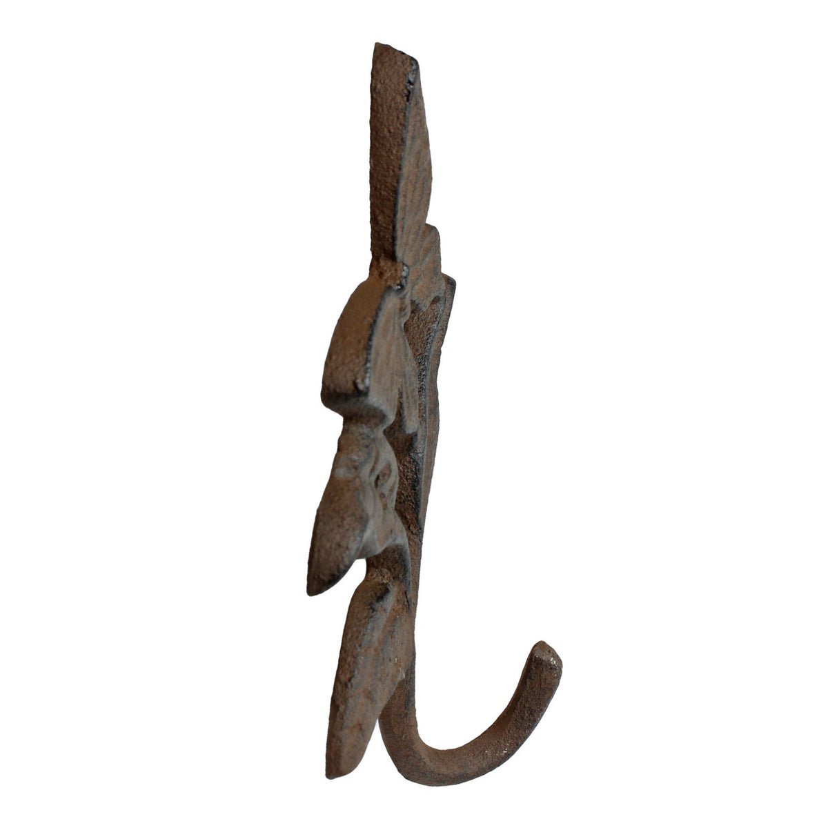 Cast Iron Butterfly Wall Hook Garden Leaf Hanger Heavy Duty Rustic Antique Style