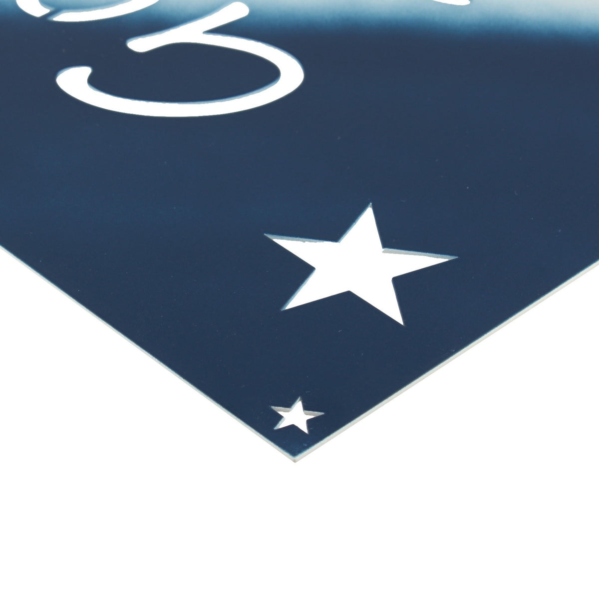 Metal God Bless Texas Plaque Sign Stars Letter Cutouts Flag Colors 12 x 12 inch