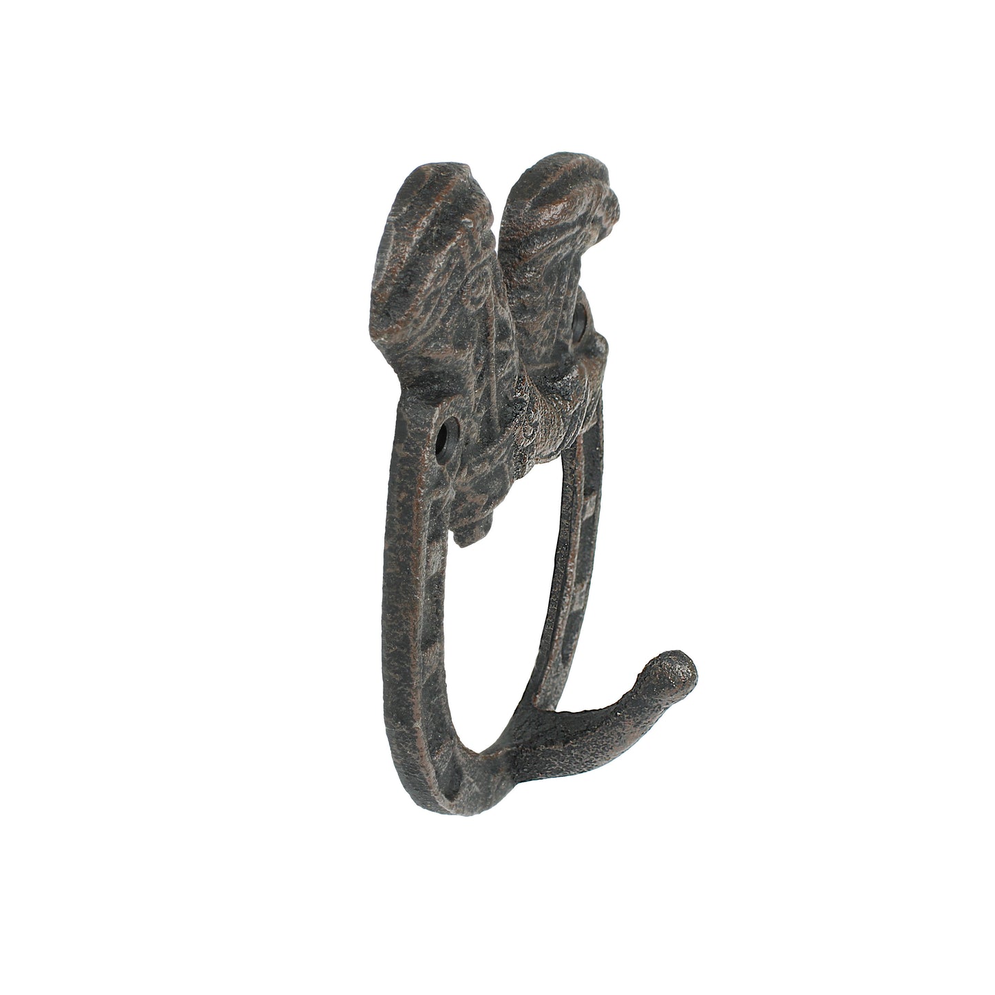 Rustic Cast Iron Lucky Horseshoe Boots Western Wall Hook Key Towel Coat Hanger