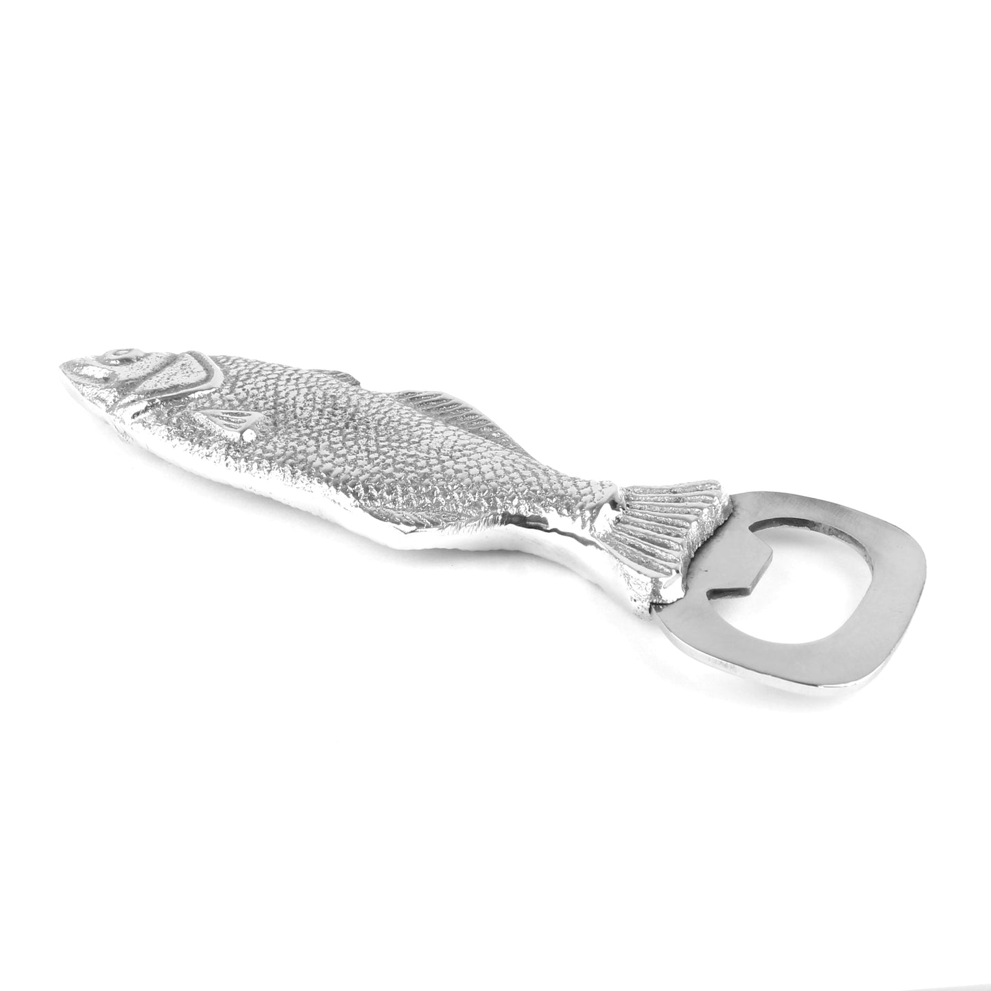 Aluminum Fish Beer Bottle Opener Hand Held Nautical Kitchen Bar Decor