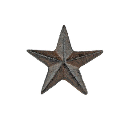 Cast Iron Texas Star Nails Tacks Rustic Finish Western 2.5 Inch Head (Pack of 3)